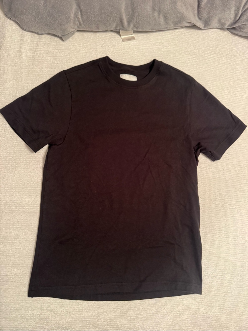 Jason Wu Black Short Sleeve Crew Tee